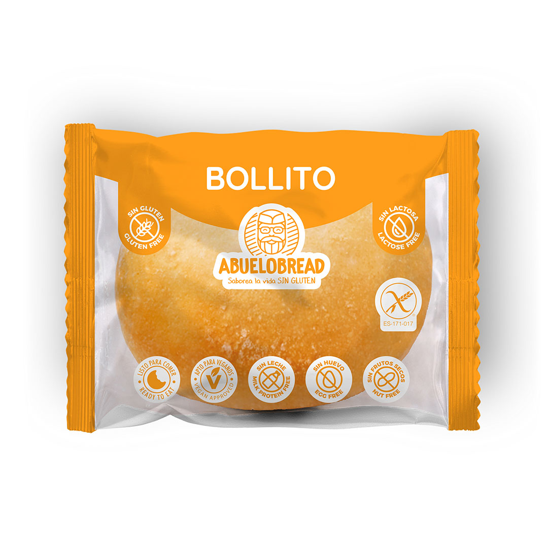 Bollito de Pan 80 g Sin gluten - AbueloBread