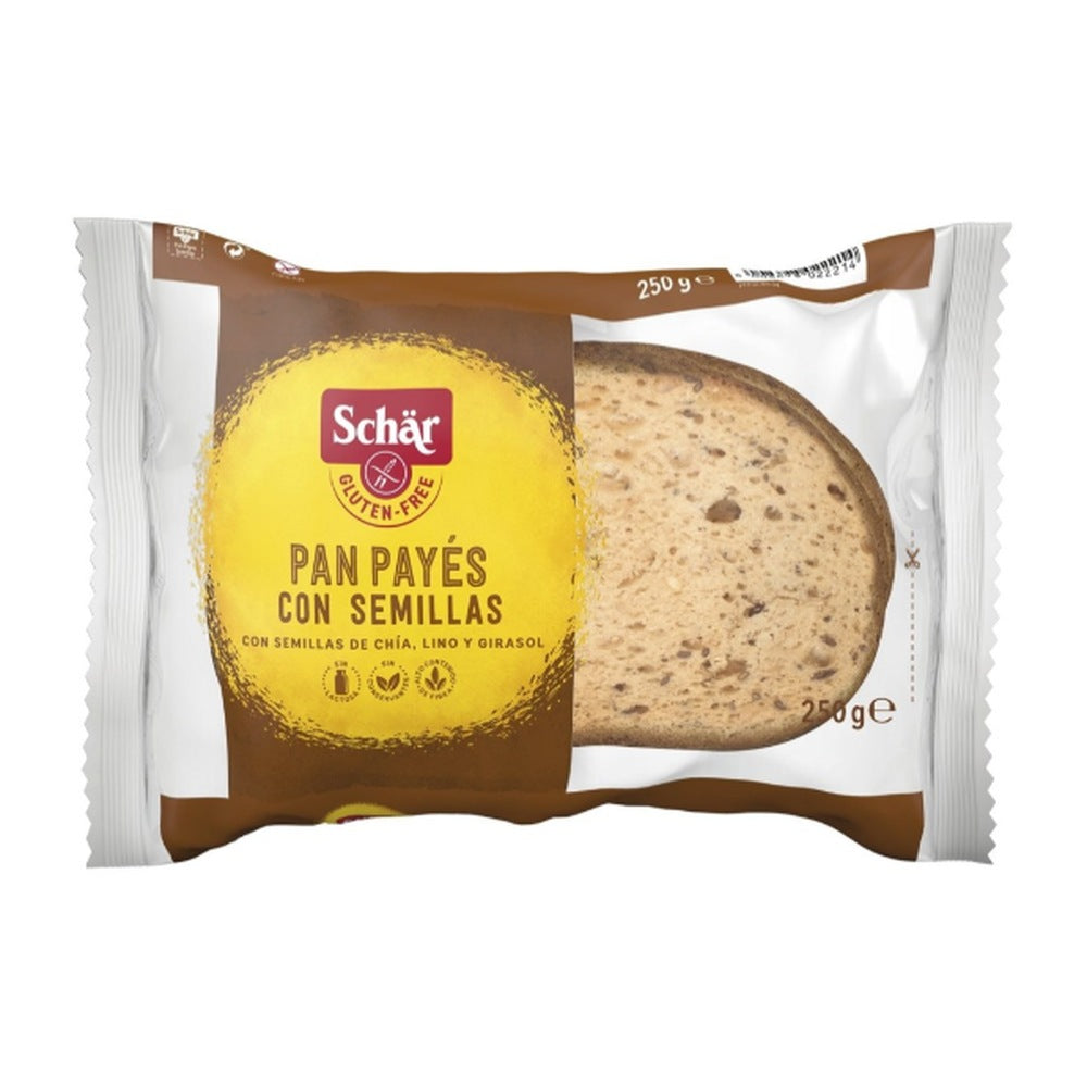 Pan Payés con Semillas 250 g Sin gluten - Schär